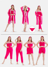 بيجامة صيفى 9 قطـــــــع كود 6003